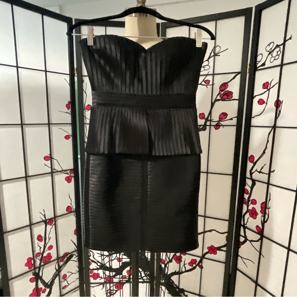 BCBGMaxAzria ribbon dress